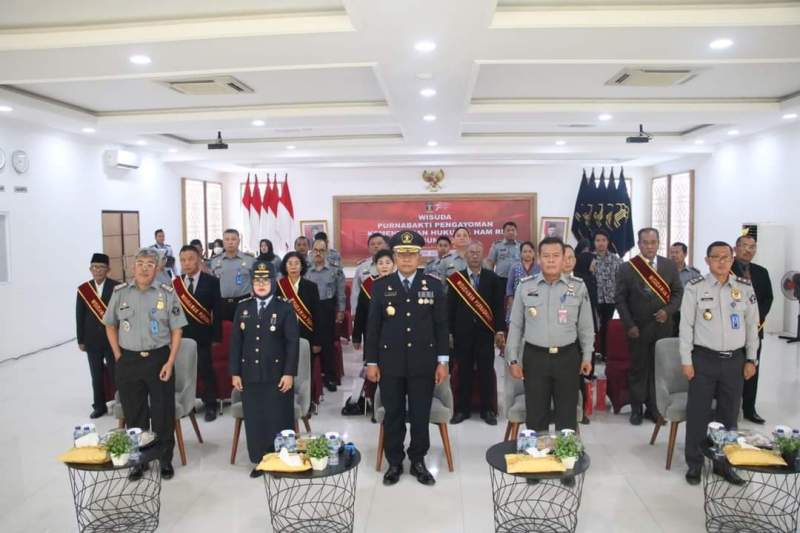 Wisuda Purnabakti Pengayoman, Antar Para Punabakti Masuki Masa Pensiun dengan Kehormatan