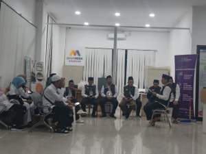 Petugas Kemenag Pandeglang Siap Layani Jemaah Haji Ramah Lansia