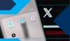 Bentuk baru dari logo Twitter yakni X (foto: Kompas.com/Leny Maulida) Ilustrasi: Aqila/db