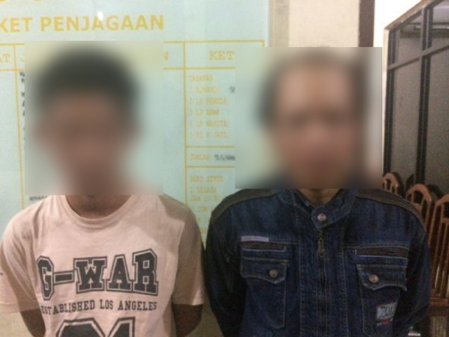 Pelaku Penusukan (DA) dan (AX)