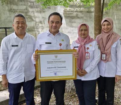 Pemkab Tangerang Raih Penghargaan di Bidang HAM