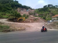 Cilegon- Galian PT Timas yang diduga belum ada ijin beroperasi