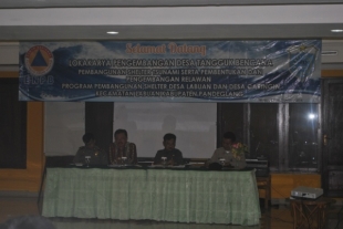 BPBD Akan Bentuk Desa Tangguh Bencana