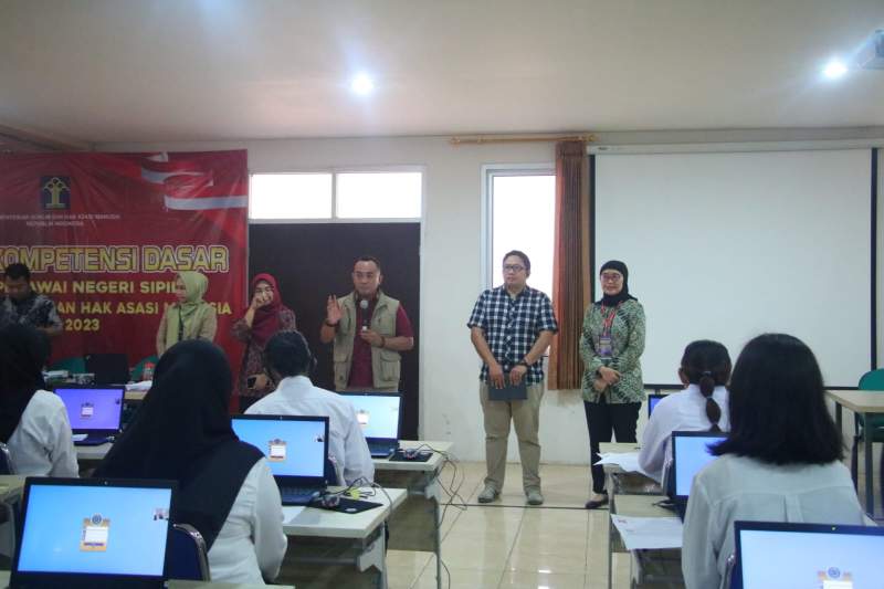 Hari Terakhir SKD CPNS Kemenkumham Banten, Tutup Antusiasme Tinggi Peserta