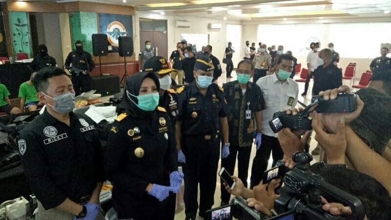 Enam Tersangka Dibekuk, Narkotika Milenial 152 Kg Digagalkan Bea Cukai Bandara Soetta