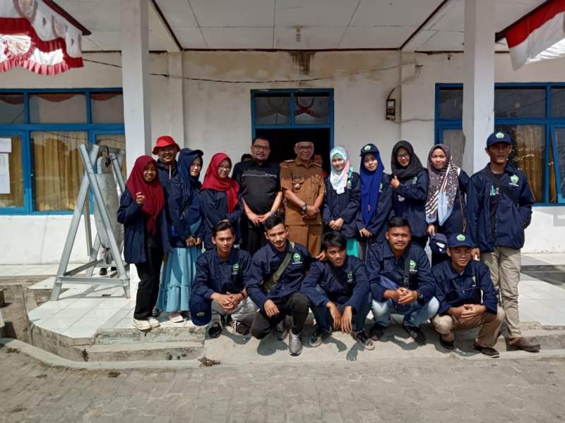 Mahasiswa KKN UNMA Diterima Camat Cikeusik