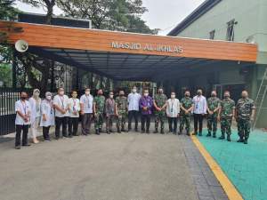 Jelang Ramadhan, Perundam TKR rehab Masjid Makorem 052 Wijayakrama