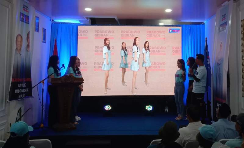G-Nesia Dukung Prabowo-Gibran Rilis "Kamu Gemoy" Dinyanyikan Girl Band Baby Boo