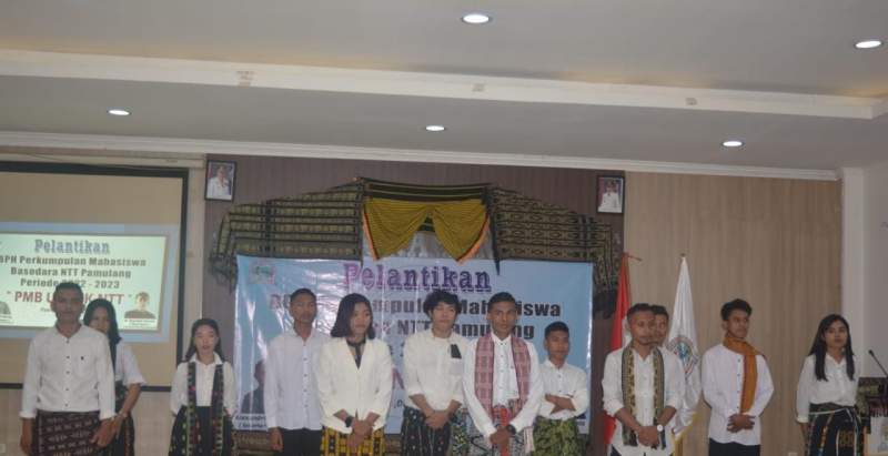 Lurah Ciputat Sambut Pelantikan PMB NTT Tangsel