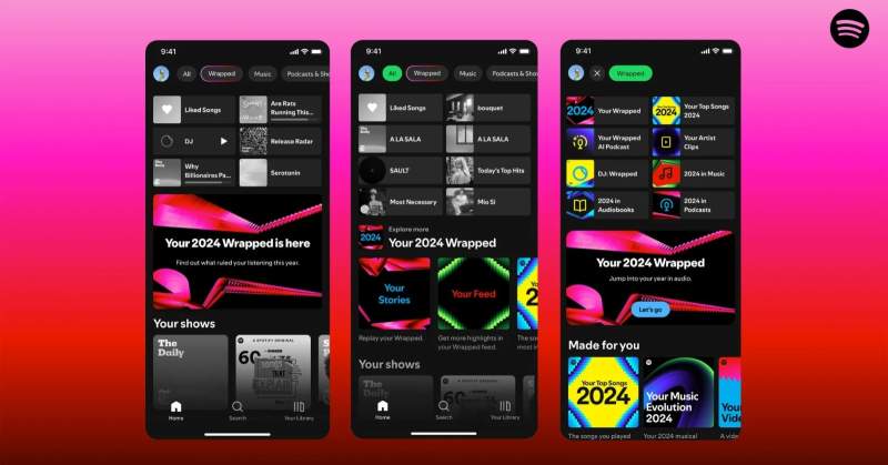 Cara Cek dan Share Spotify Wrapped 2024 ke Media Sosial