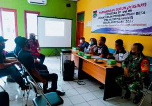 Pemdes Rawa Boni Menggelar Pra Musrenbangdes 2022