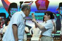 Puncak Perayaan HUT ke 17 Partai Gerindra Kota Tangsel Berlangsung Meriah