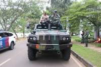 Jelang Malam Natal, Polresta Kodim dan Pemkab Tangerang Gelar Patroli