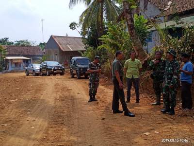 Danrem 064/My ,Tinjau Langsung TMMD ke 106 Kodim 0603/Lebak