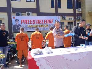 Polisi Bekuk 5 Pelaku Curanmor Asal Lampung