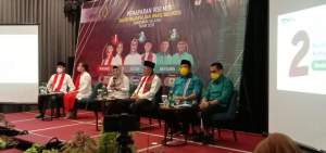 Tiga Paslon Hadiri Visi-Misi Pilkada Tangsel 2020