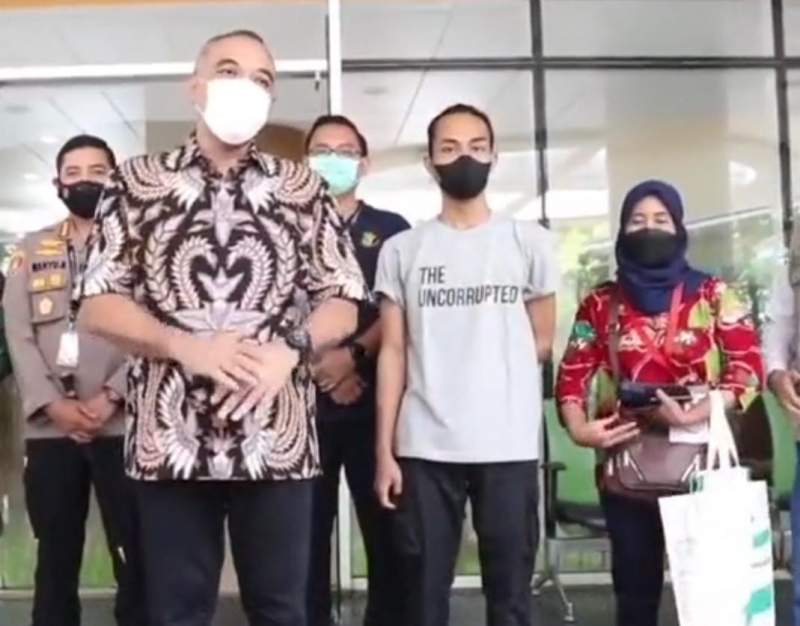 Kondisinya Sehat, Dokter Rumah Sakit Cihos Pulangkan Faris