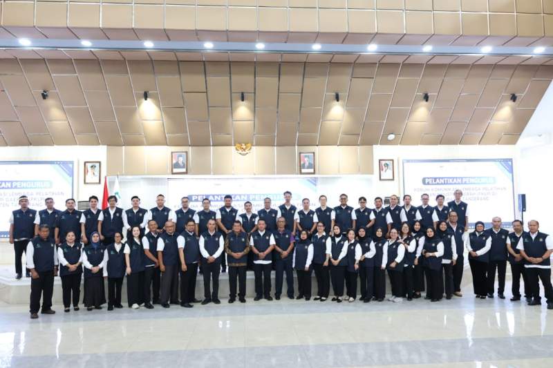 Bupati Tangerang Lantik Forum Komunikasi Lembaga Pelatihan Industri Daerah