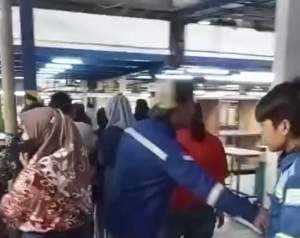 Suasana Panik Buruh PT CBMJ Saat Kecelakaan Kerja menimpa korban