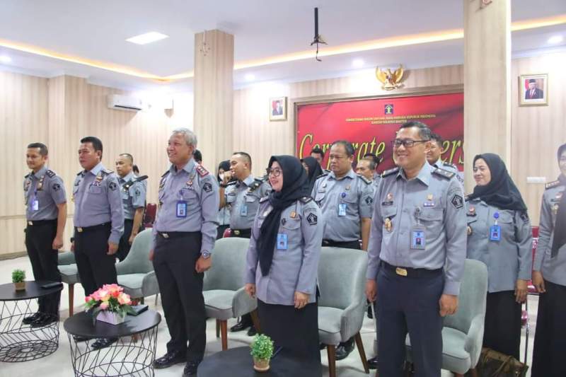 Dilantik Menkumham, Andap Budhi Revianto Resmi Jadi ASN Kementerian Hukum dan HAM