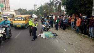 Lagi, Pemotor Tewas Terlindas Truk