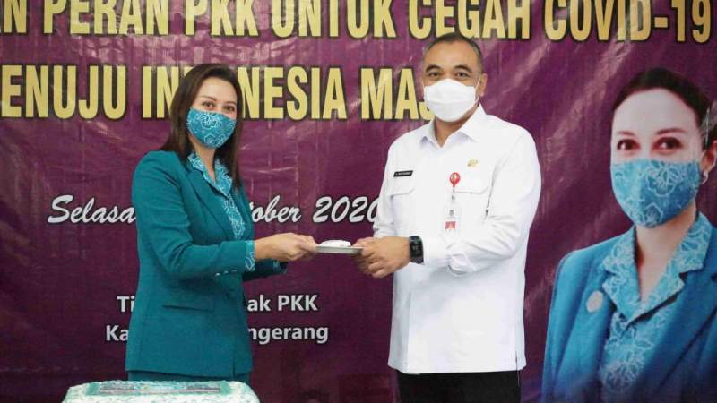 Zaki Minta TP PKK Kobarkan Semangat Melawan COVID-19