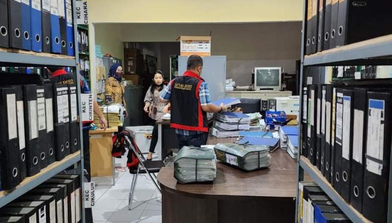 Kejati Banten Geledah Kantor BPN Lebak
