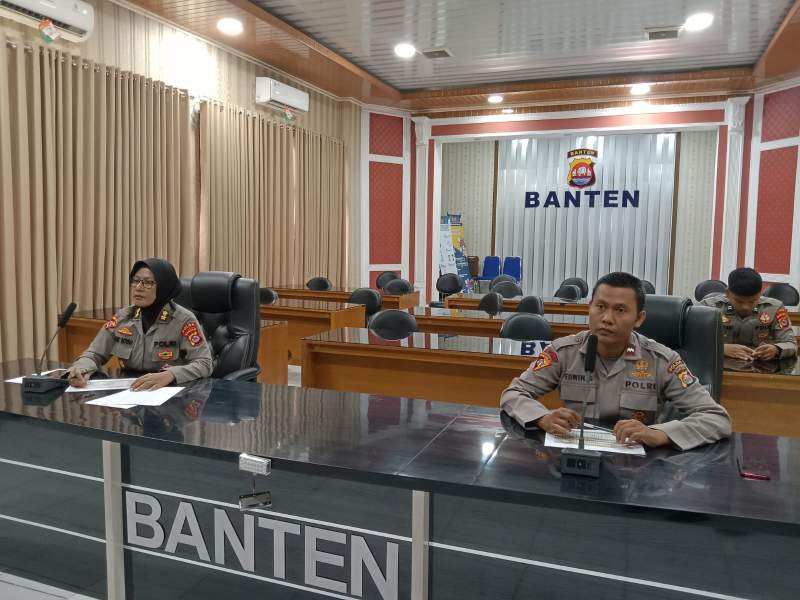 Polda Banten zoom meet.
