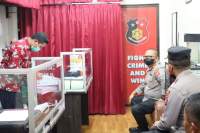 Awali Tugasnya, Kapolres Tanjung Balai Cek Ruangan Setiap Fungsi Beserta Fasilitas & Sarprasnya