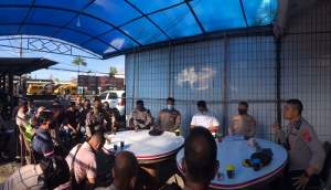 Ngopi Bareng, Kapolsek Balaraja Berikan Arahan Terhadap Anggota