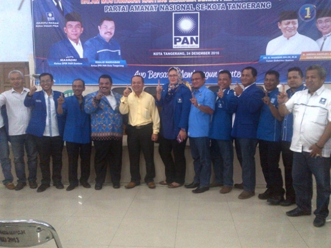 Konsolidasi Kader Partai : PAN Menyakini WH-Andika Menang