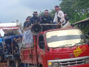 Ditandai Tanda Tangan Petisi, Ribuan Masa PJBN Ikuti Pawai Pemilu Damai 2024