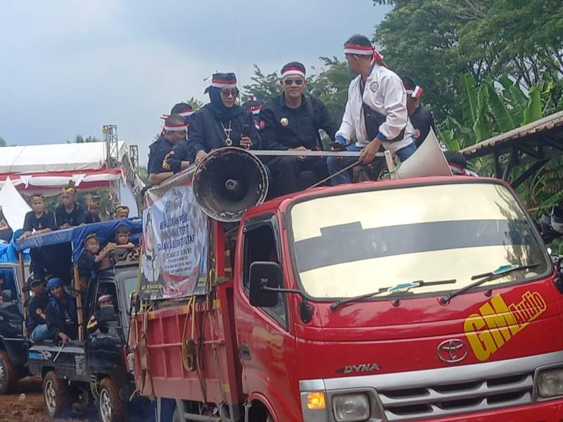 Ditandai Tanda Tangan Petisi, Ribuan Masa PJBN Ikuti Pawai Pemilu Damai 2024