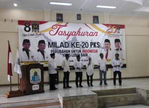 PKS Lebak Gelar Milad Ke-20