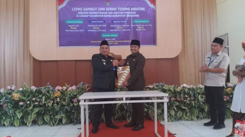 Sertijab Camat Kemiri, Hendarto Ajak Bersinergi