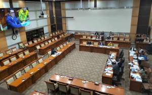 Ruang rapat Komisi III DPR, Jakarta.