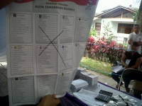 Aksi Konyol si Pencoblos Pileg 2014