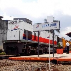 Bogor- KRL Pangrango Jurusan Bogor-Sukabumi