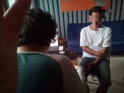 Apes, Sedang Ingin Menikmati Sabu, Seorang Pengedar Ditangkap