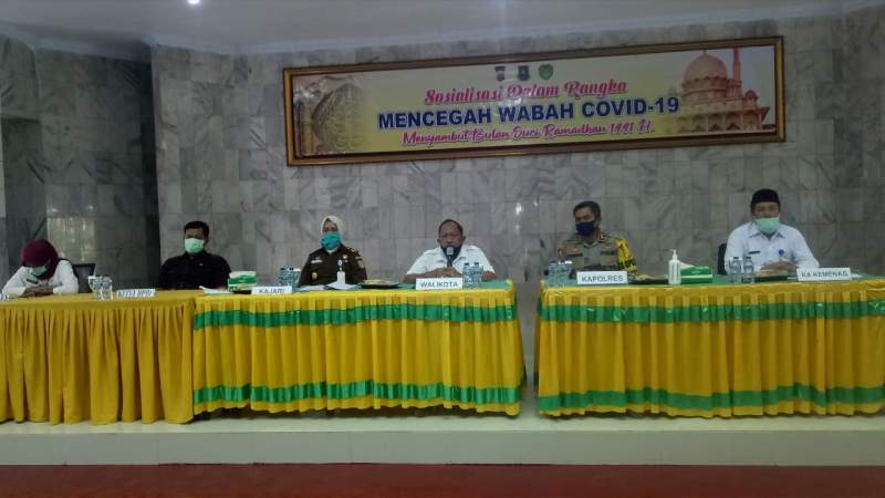 Pemkot Cilegon Himbau Warganya, Salat Tarawih dan Salat Idul Fitri Dirumah