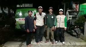 Peduli Korban Banjir Bandang di Lebak, FPI Banten Berikan Bantuan Logistik