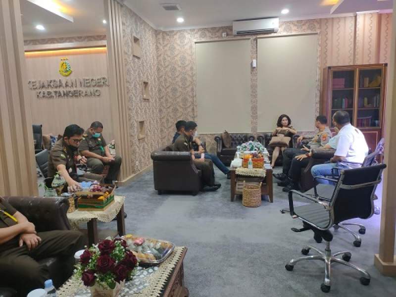 Kepala Kejari Kabupaten Tangerang  Terima Kunjungan Kapolres