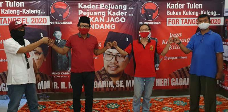 Jelang Rekom DPP, Dukungan&nbsp;Deras Dari Kader Internal PDIP Tangsel Mengalir &nbsp;