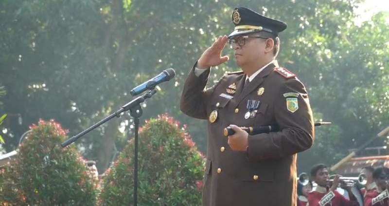 Kajari Kab Tangerang Pimpin Apel Hari Bhakti Adhiyaksa