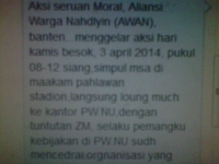 Besok, Zaenal Mutaqin Akan Kembali Didemo