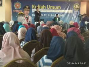 Kuliah Umum,&nbsp; Unsera Daya Saing Bangsa Di Era Revolusi Industri 4.0