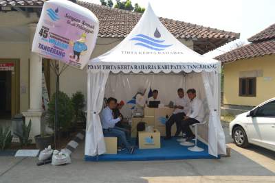 PDAM TKR Berikan Discount 45 Persen Bagi Pelanggan Baru