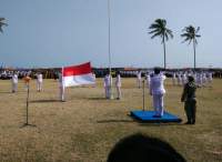 Komunitas Motor Diajak Upacara HUT RI