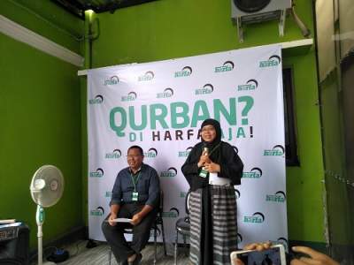 Berqurban Bersama Laz Harfa Banten Tebar Qurban di Pelosok Sampai Palestina