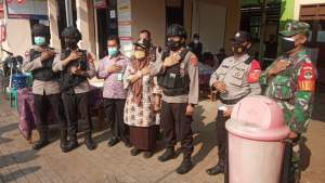 Camat dan Kapolsek Balaraja Hadiri Simulasi Pilkades di Bunar